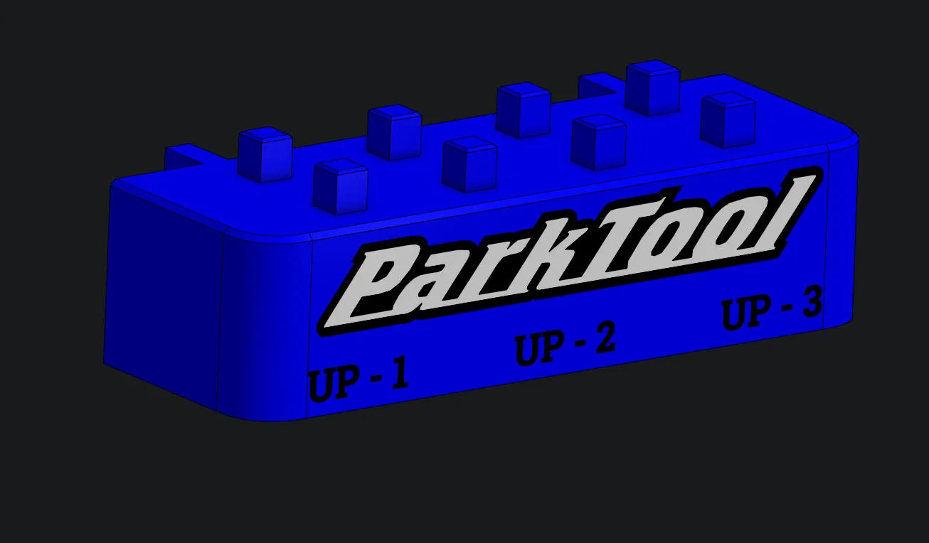 Giá đỡ dụng cụ Ikea Skadis kết hợp Parktool và Wera A2 ¼