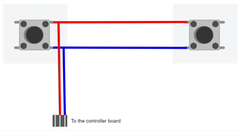 Giá đỡ công tắc giới hạn cho mô hình Elegoo Phecda