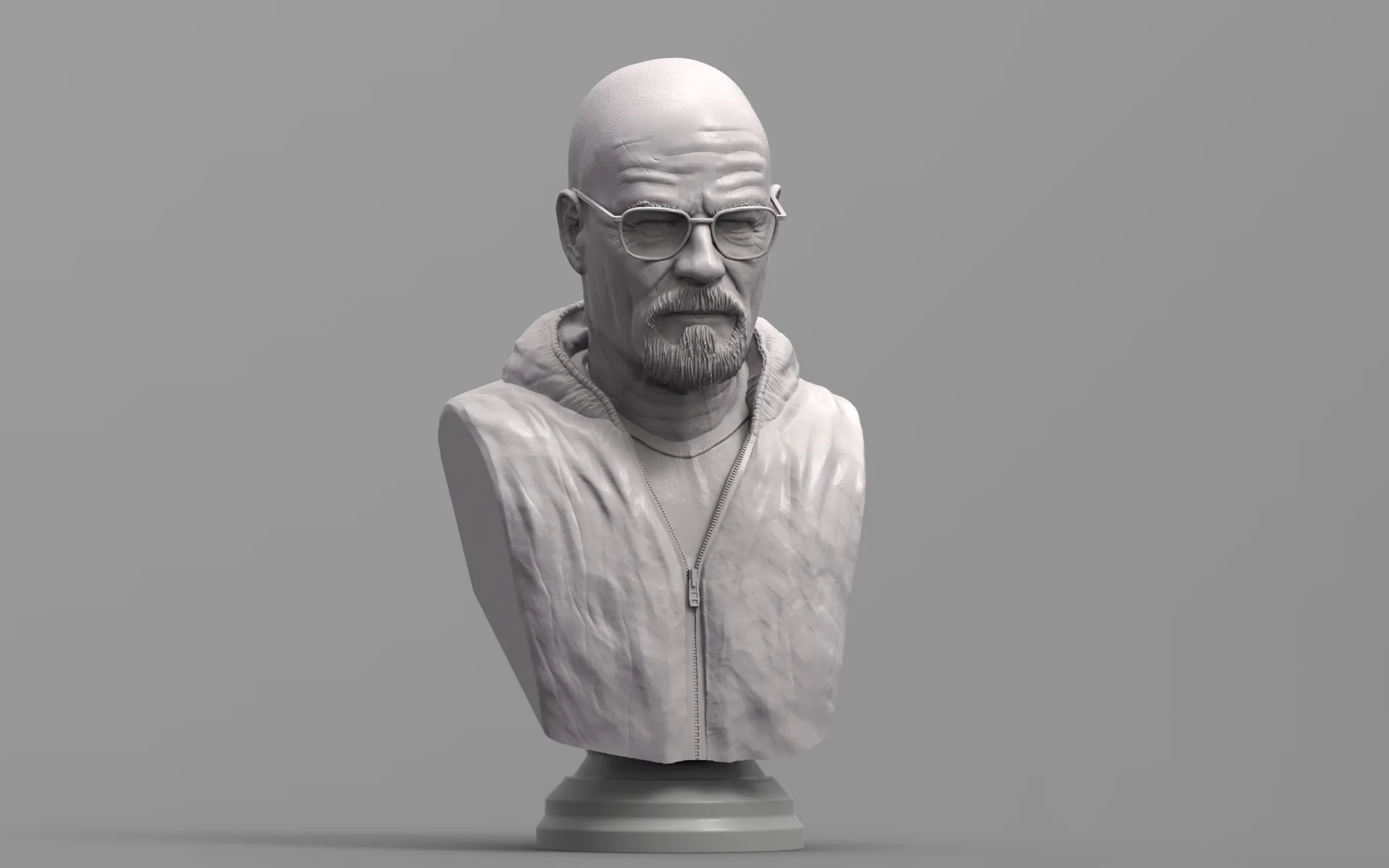 Tượng bán thân Walter White từ Breaking Bad