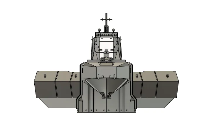 Gundam Spengler-class tỉ lệ 1/1700 từ Gundam Seed