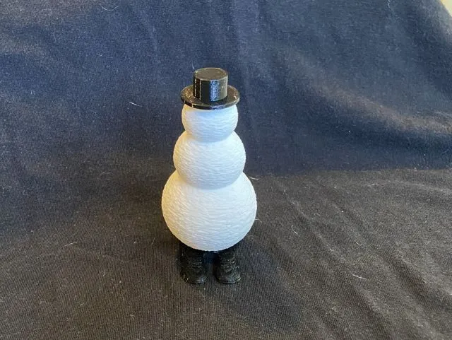 Nhân vật người tuyết lắc lư Bobblehead