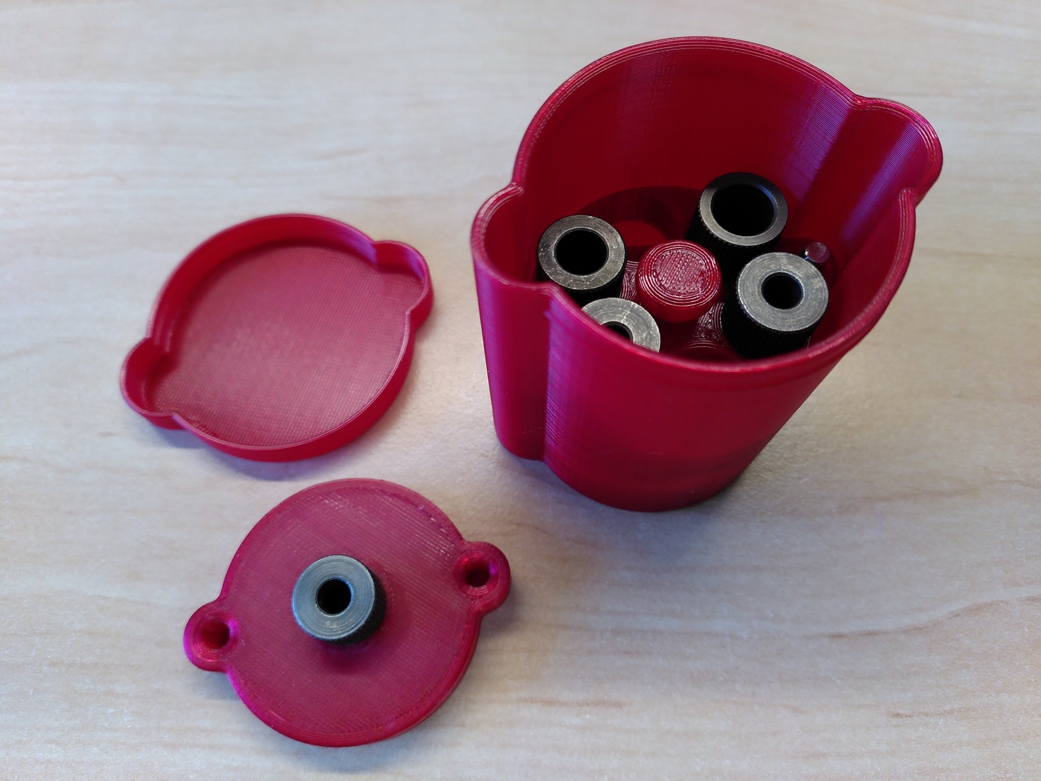 Giá đỡ khoan với hộp đựng cho lỗ đứng tâm