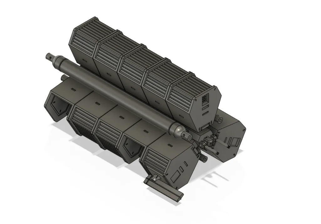 Mô hình MK2 1/1700 EDI-402 Laohu từ Gundam 00