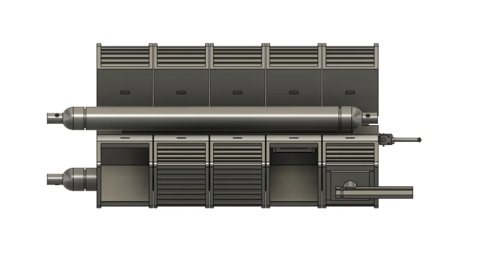 Mô hình MK2 1/1700 EDI-402 Laohu từ Gundam 00