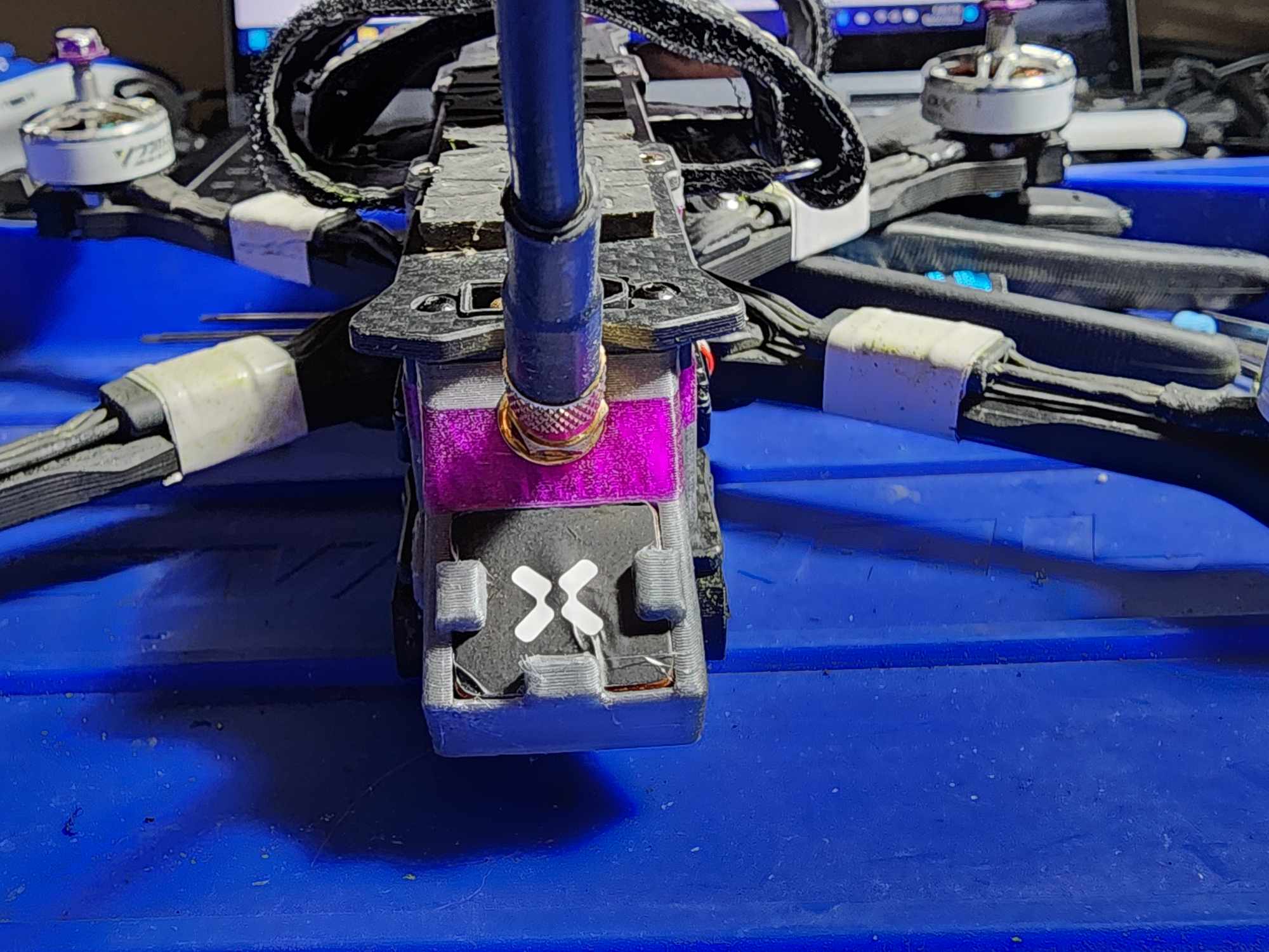 Giá đỡ Foxeer m10Q 180 GPS + SMA + USBC cho FlyFishRC Volador VX5