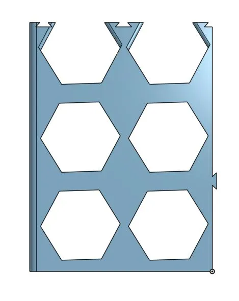 Bảng đỡ Airsoft dễ in 4 phần cho Platecarrier