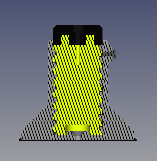 Cụ chặn cửa điều chỉnh không dùng cho tay nắm cửa