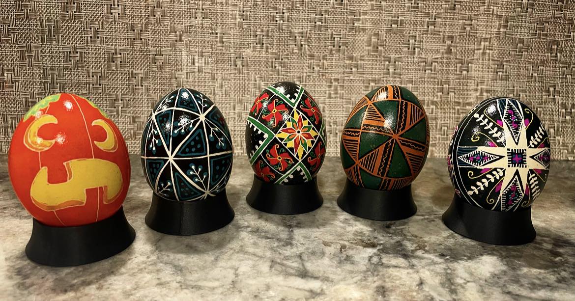 Giá đỡ trứng đơn giản để trưng bày trứng