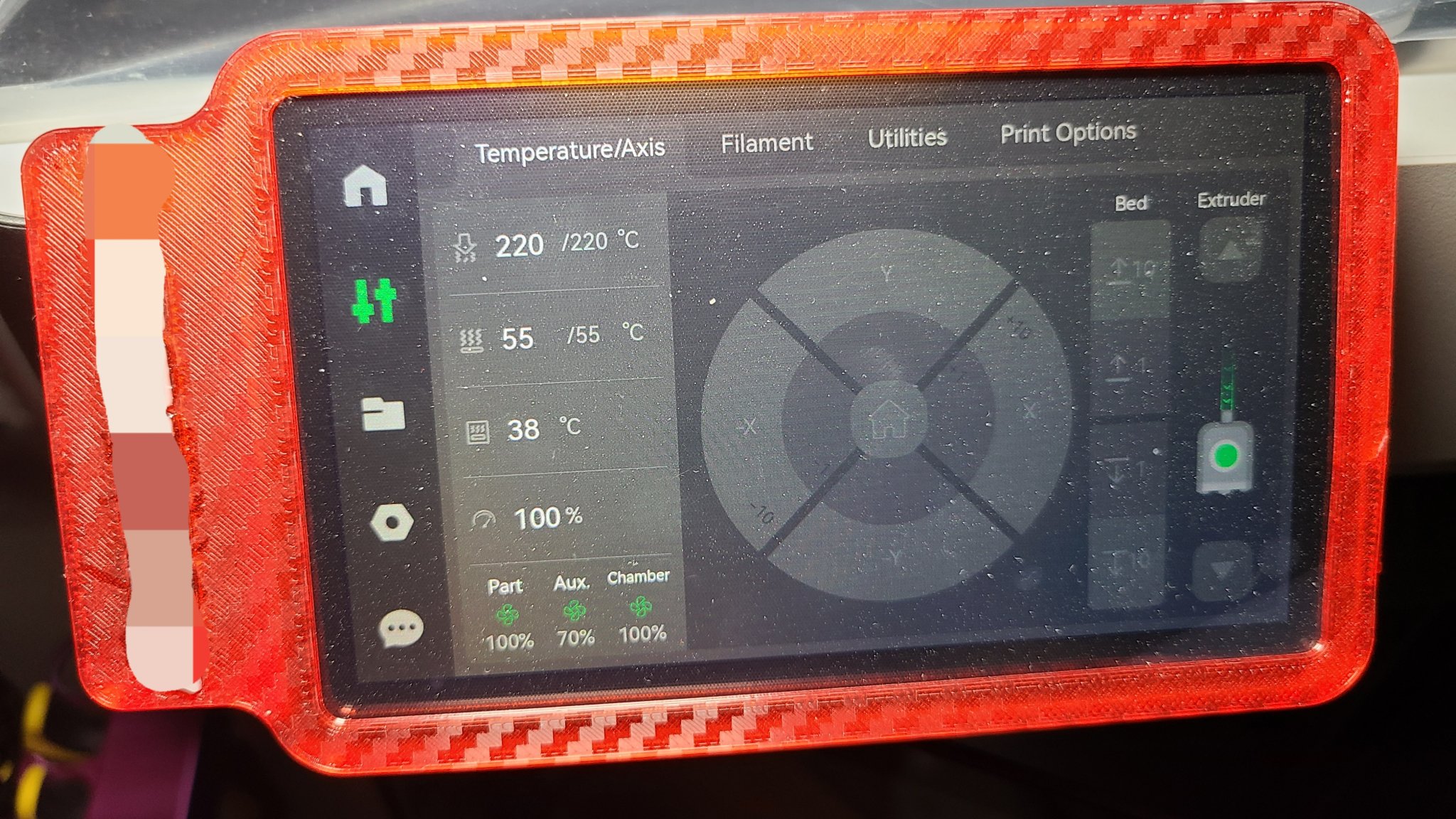Bảo vệ màn hình cho máy in Bambu X1 Series