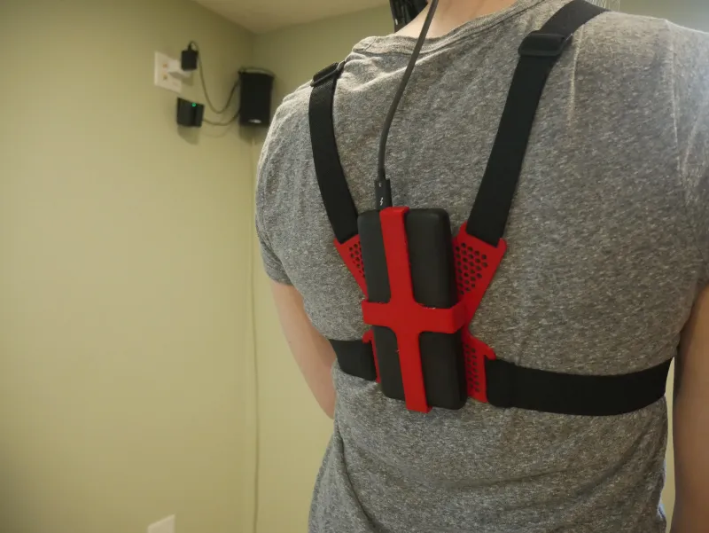 Giá đỡ pin cho dây đeo ngực VR không dây