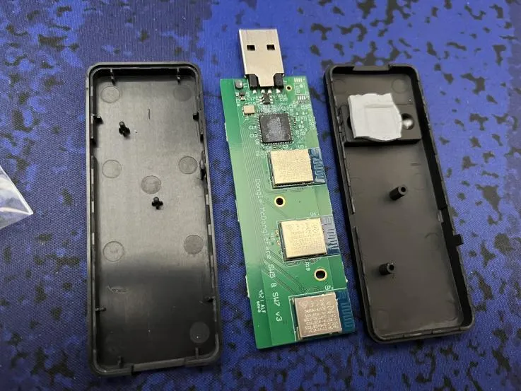 Vỏ dongle Tundra 5/7 với tản nhiệt 8x8x5