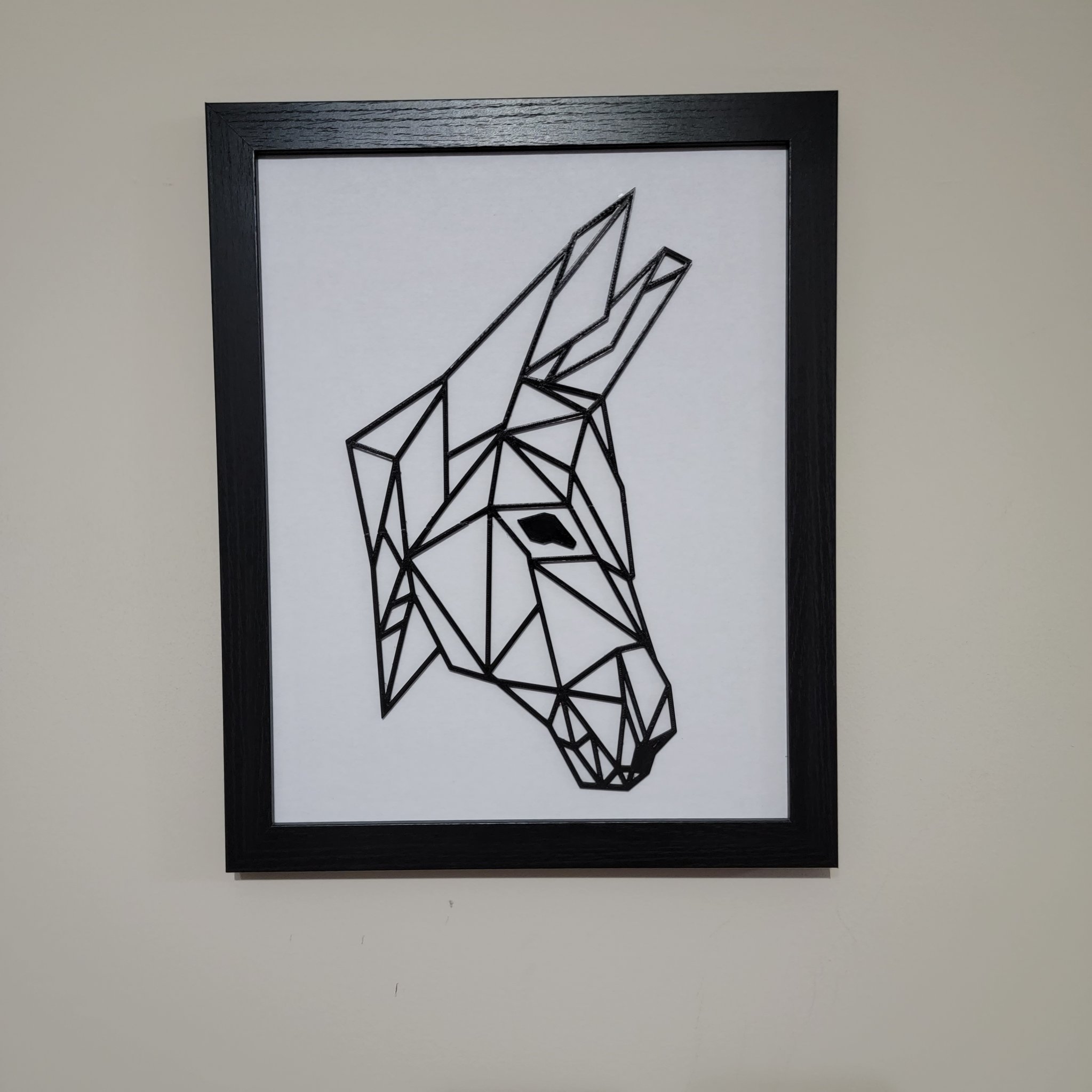 **Lừa hình học trang trí cho khung ảnh hiện đại**