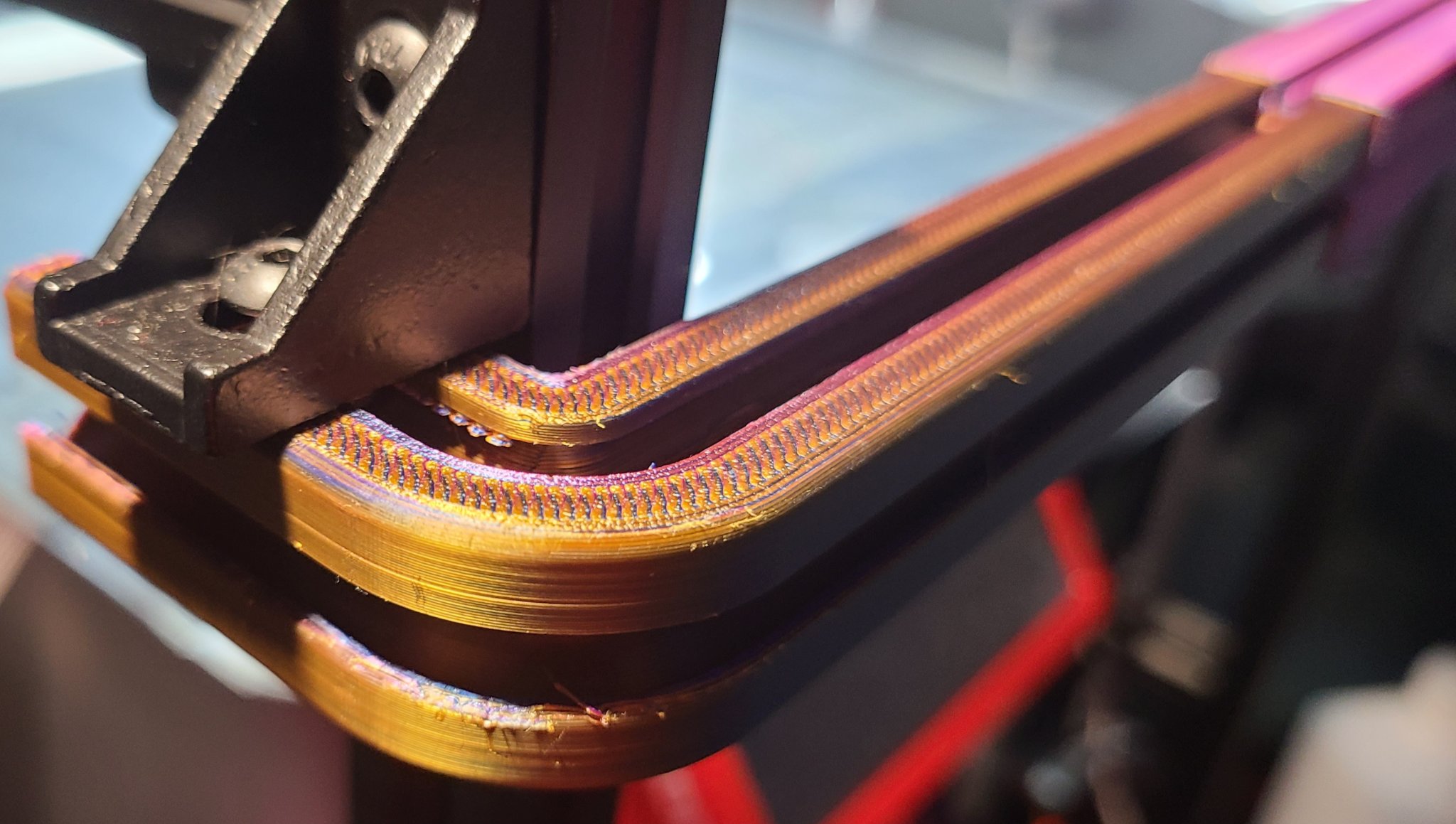 Khung nhôm 2020 với bản vẽ cho máy in 3D