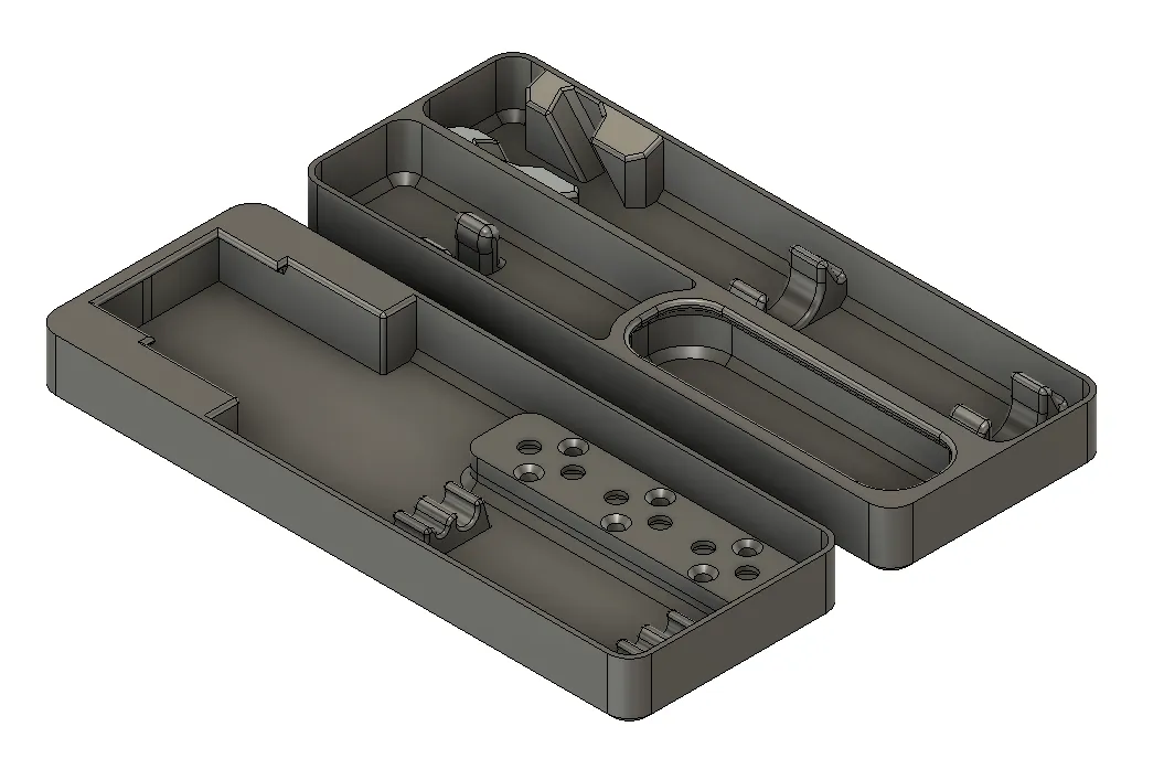 Hộp đựng đầu bút Pinecil với chỗ để đầu thay thế
