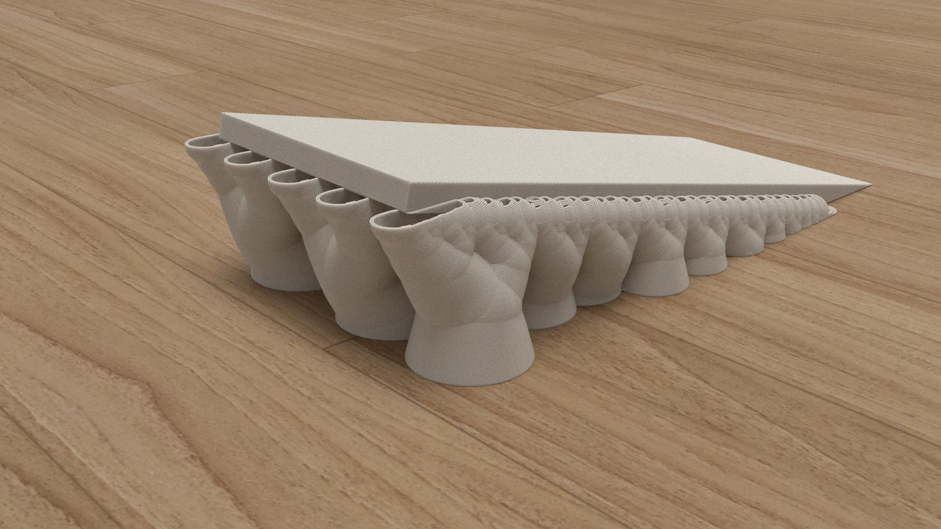 Cửa chặn với thiết kế tùy chỉnh hoàn toàn và hỗ trợ cây