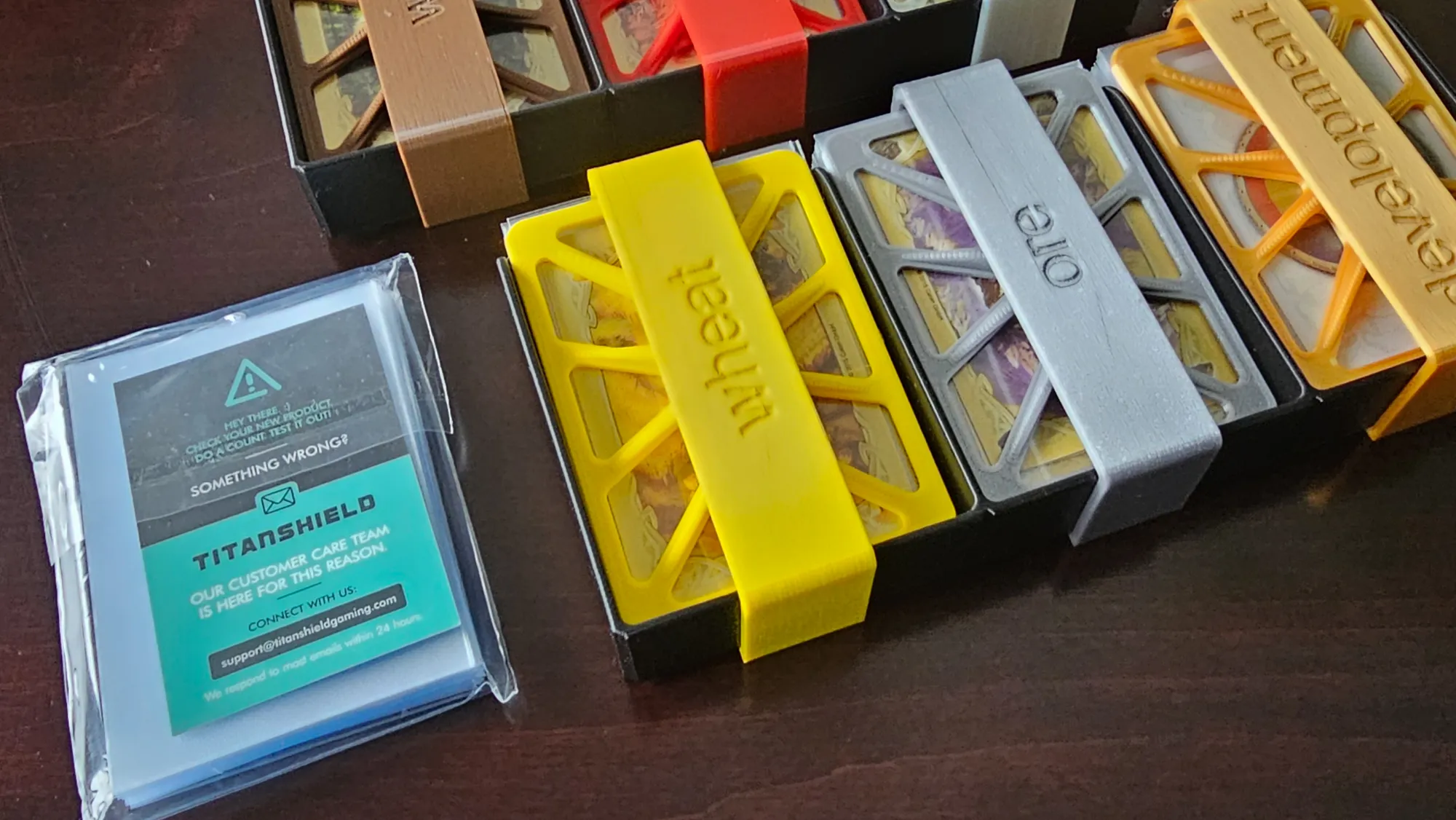 Khay đựng thẻ Catan - Thiết kế mới cho thẻ có bao bì