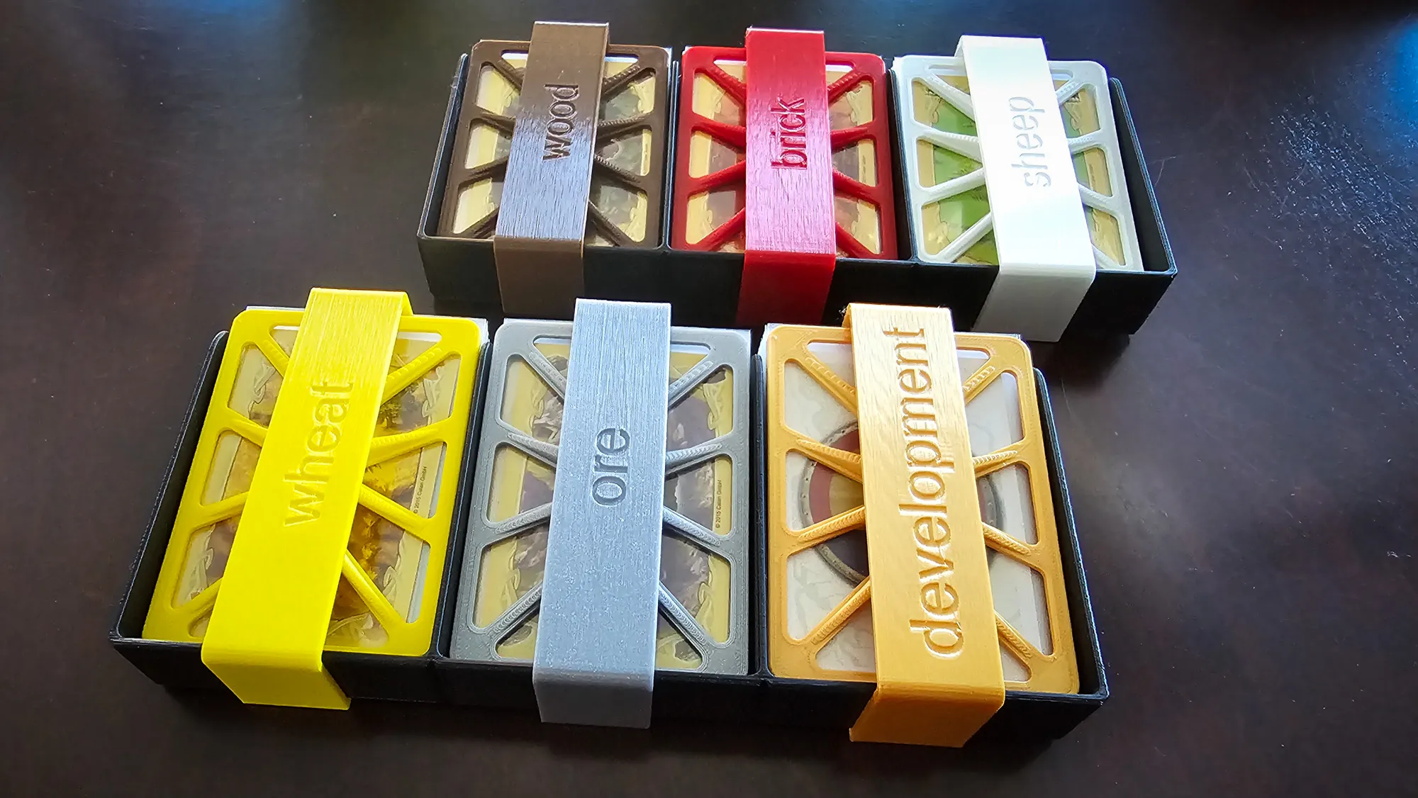 Khay đựng thẻ Catan - Thiết kế mới cho thẻ có bao bì