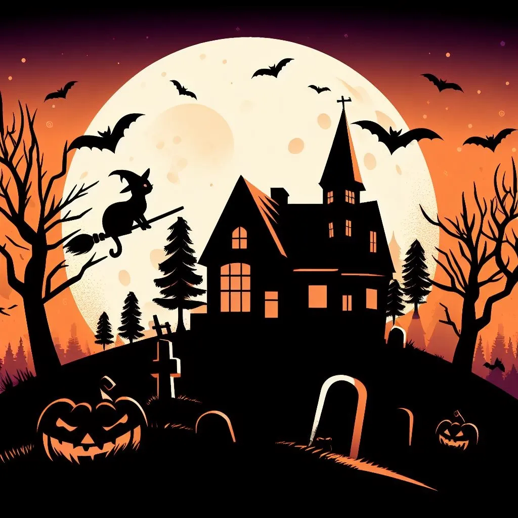 Đêm Halloween 2 - Tranh sợi filament của Hueforge