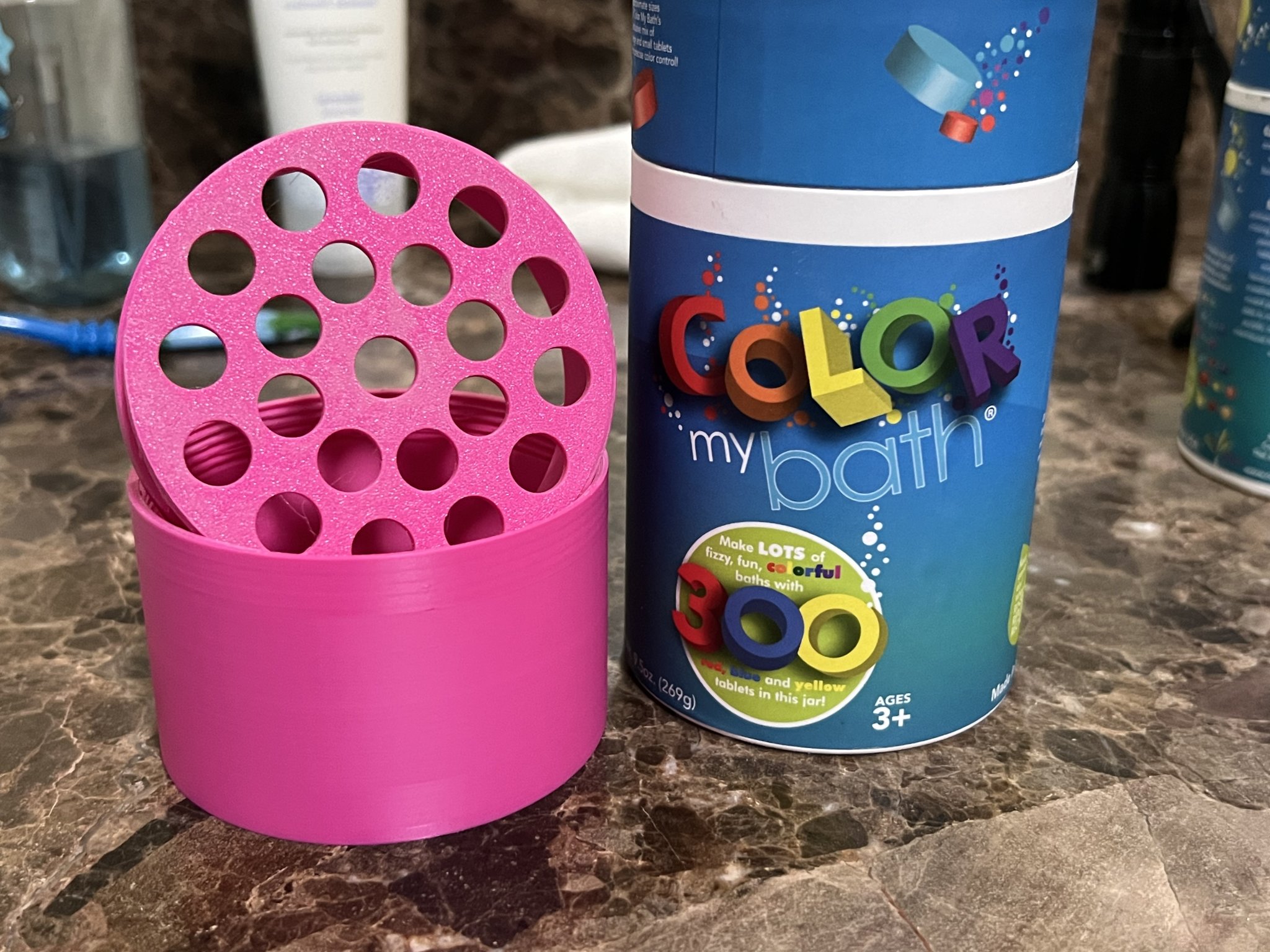 Bộ lọc màu cho viên tắm - Dễ dàng in và sử dụng