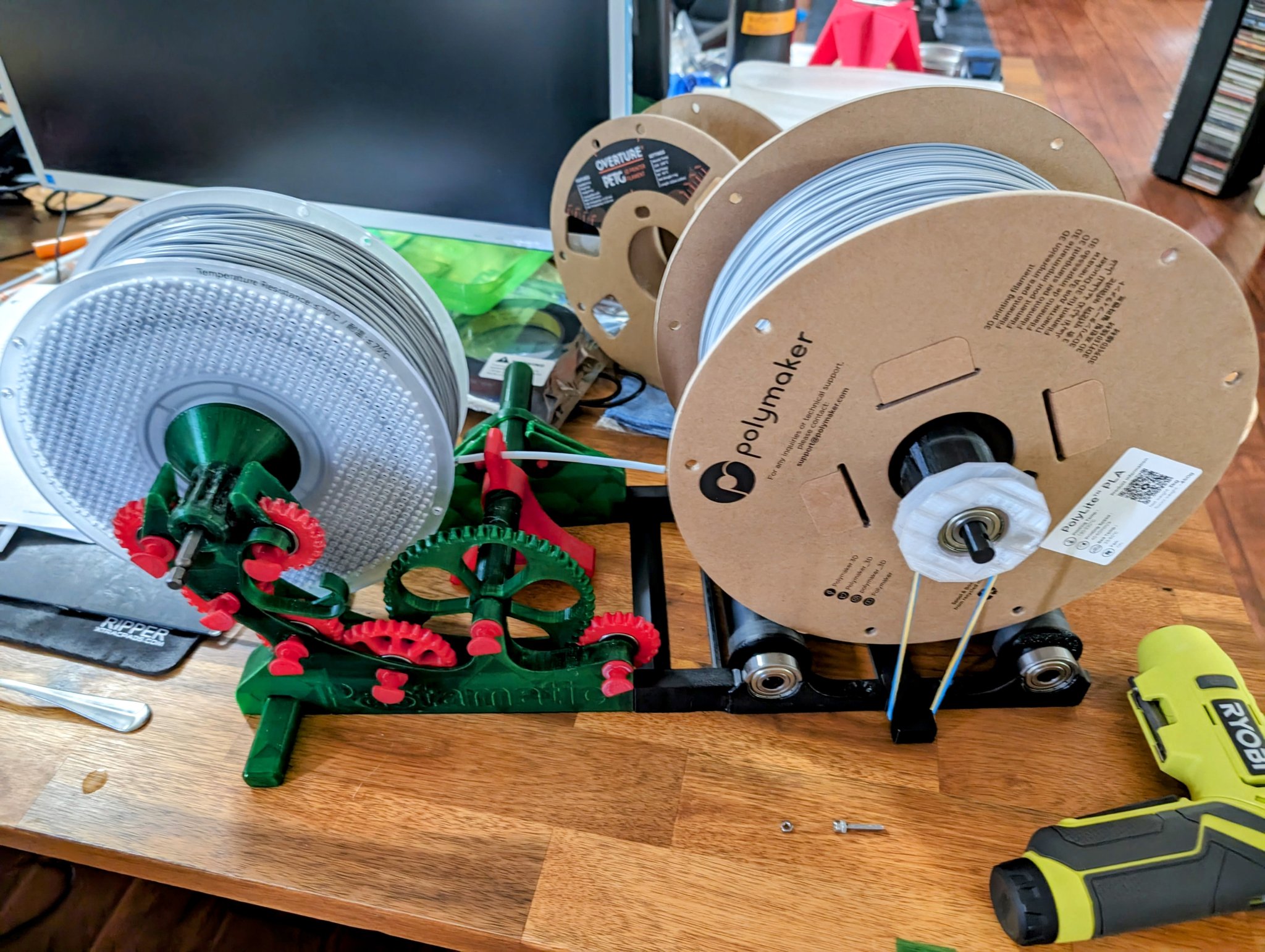 Giá đỡ cuộn filament tuyệt đẹp cho cuộn 1 đến 4kg