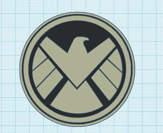 Biểu tượng khiên Marvel The Shield