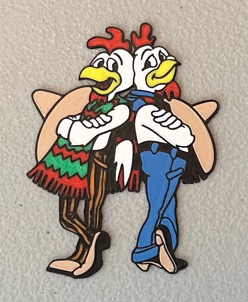 Nam châm đa sắc Los Pollos Hermanos 8 màu