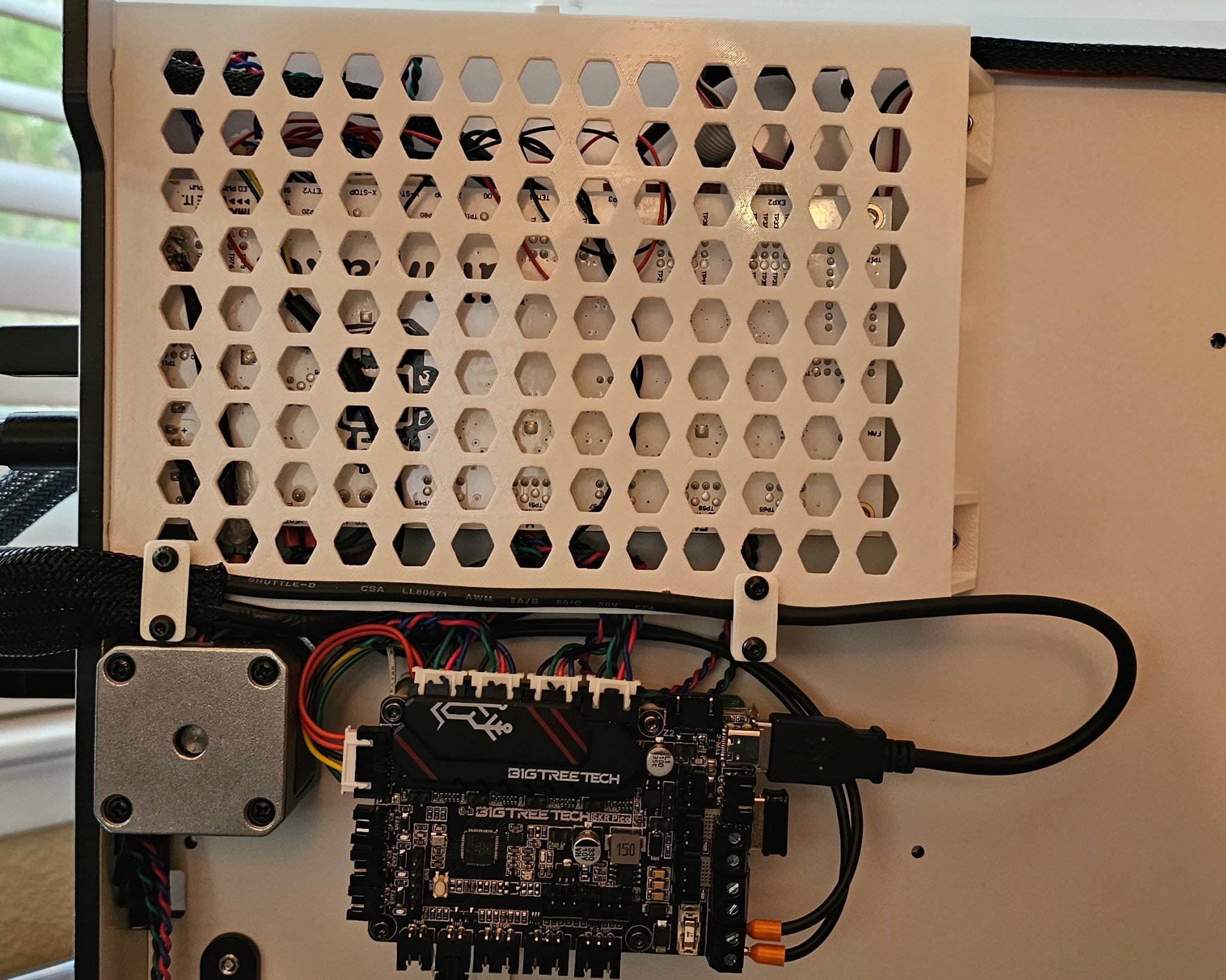 Nắp điện tử Ultimaker 2 cho bảng điều khiển phụ