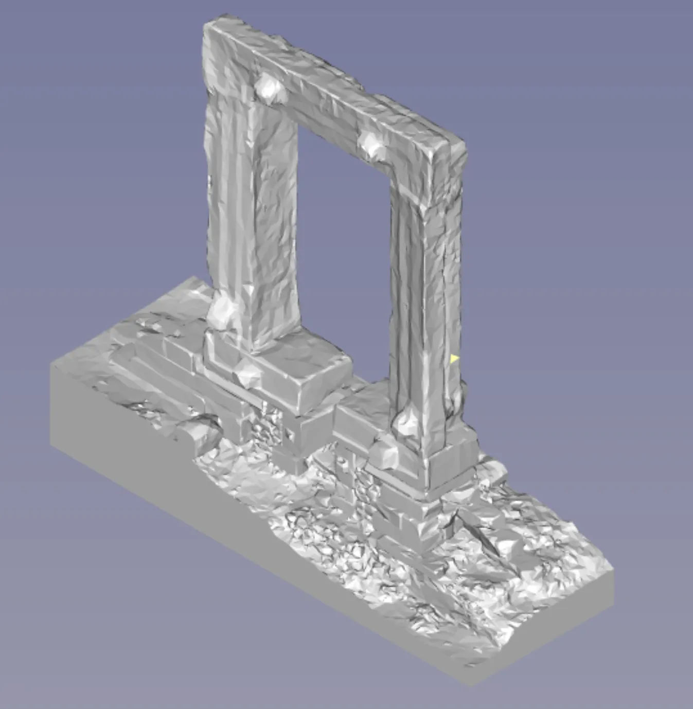 Cổng Portara của Đền Apollo - Naxos, Hy Lạp