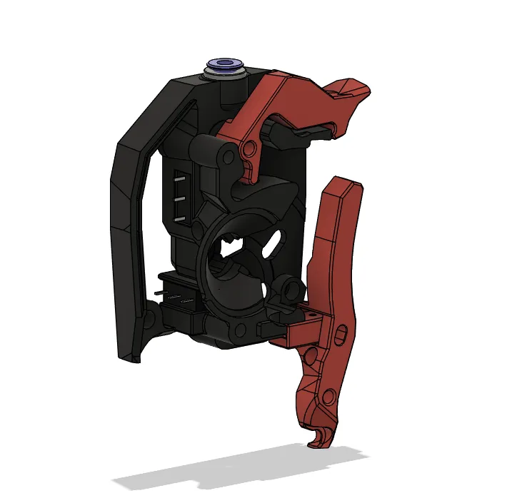 Cảm biến filament Stealthburner cw2 với ECAS và Filametrix