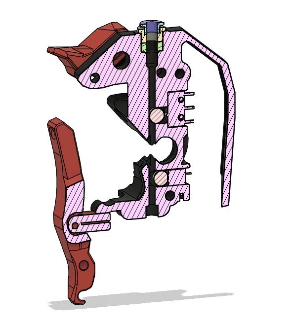 Cảm biến filament Stealthburner cw2 với ECAS và Filametrix