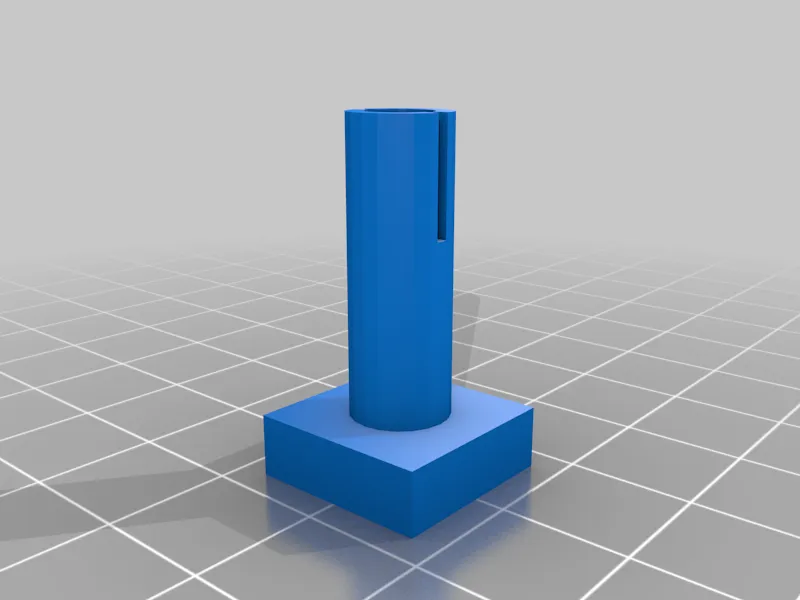 Đồ gá dán hình tròn vuông trên đũa