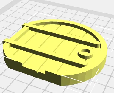 Nam châm tủ lạnh cửa Hobbit 67.5x65mm