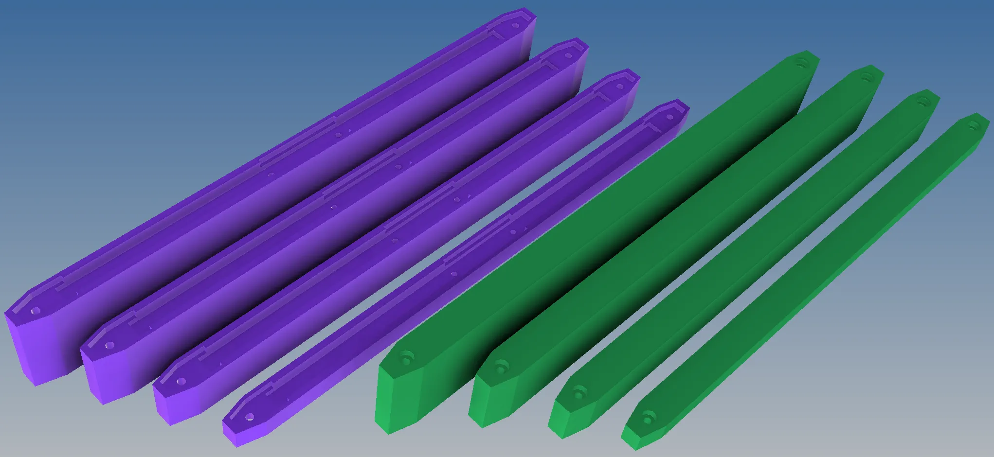 Mô hình thanh RAM Corsair Dominator Titanium không RGB và Lightpipe