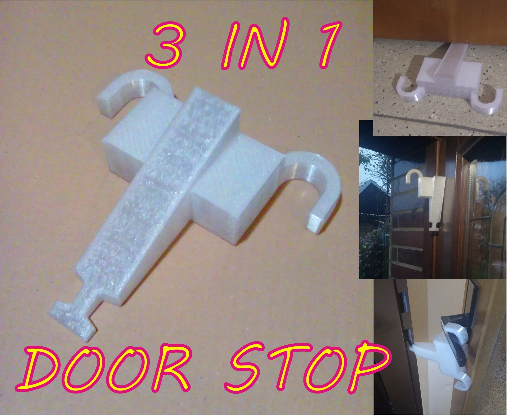 Dừng cửa đa năng 3 trong 1