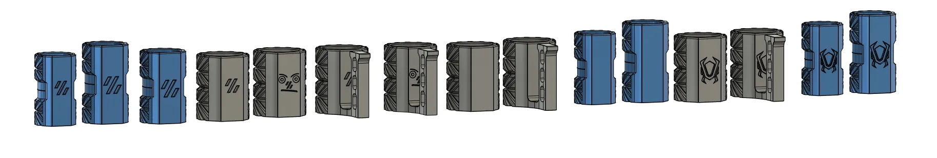 Giá đỡ lon nước uống theo chủ đề Voron