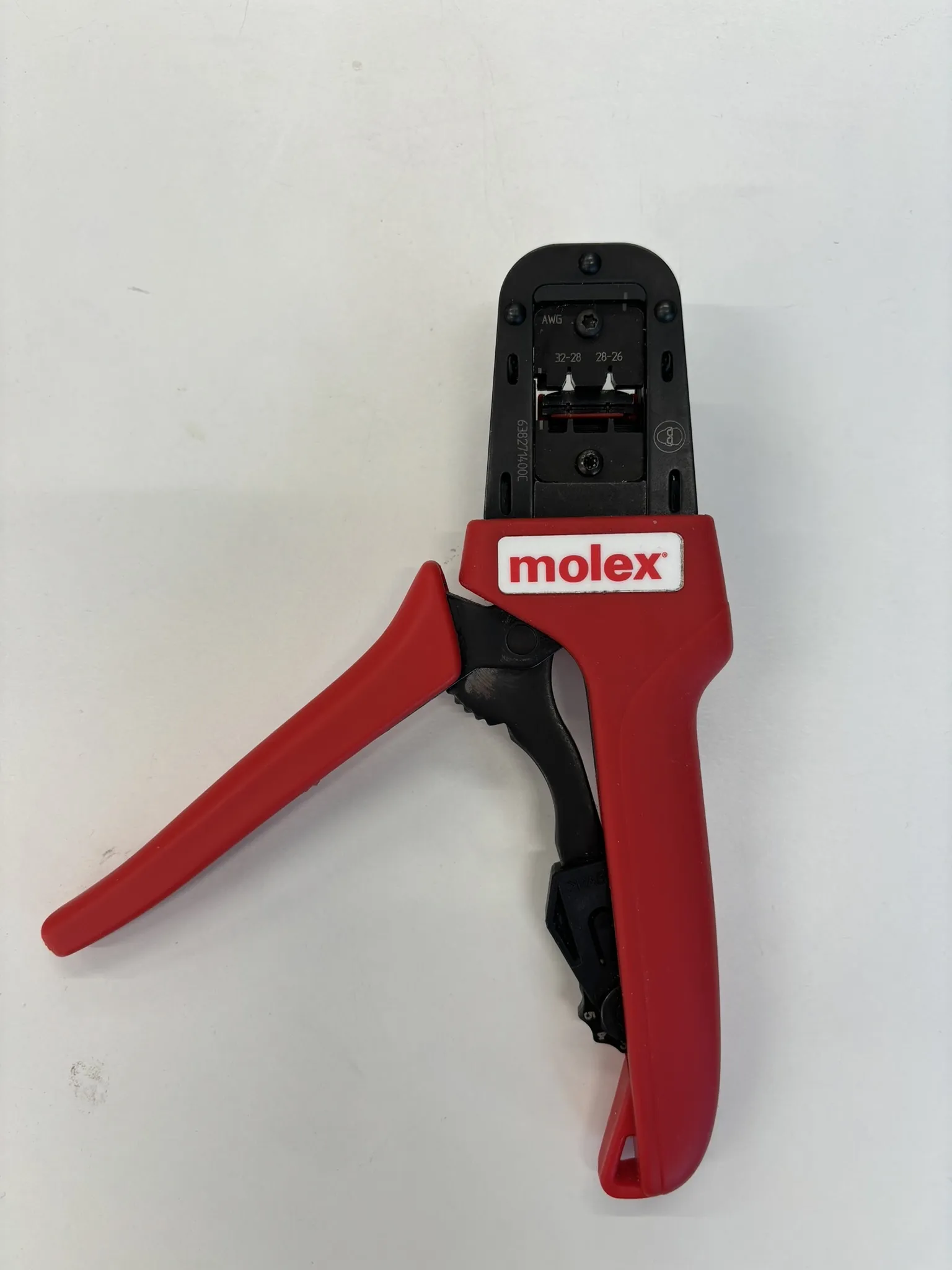 Thay thế bộ định vị cho kìm bấm Molex 63827-1400