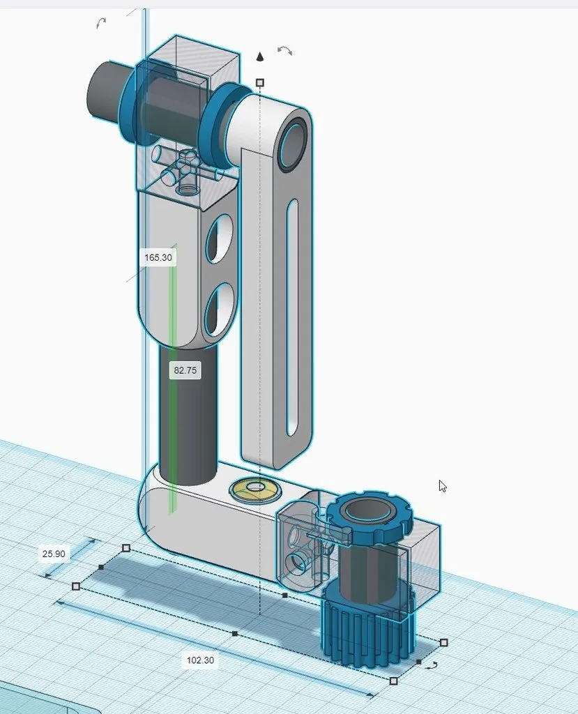 Giá đỡ panorama di động MCP03 cho máy ảnh nhỏ và điện thoại