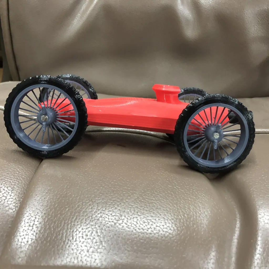 Xe đua bóng bay với lốp TPU và trục 5mm