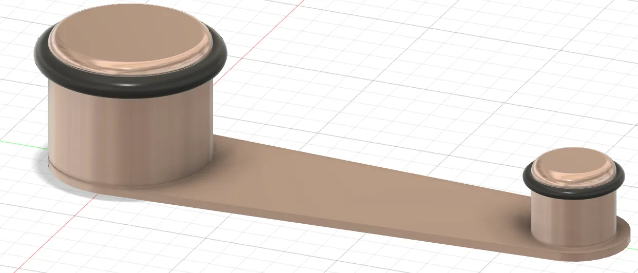 Tope cửa giữ mở cho cửa xoay