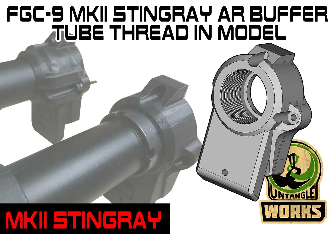 FGC-9 MKII Stingray: Bộ chuyển đổi ống đệm AR phiên bản TAKE2