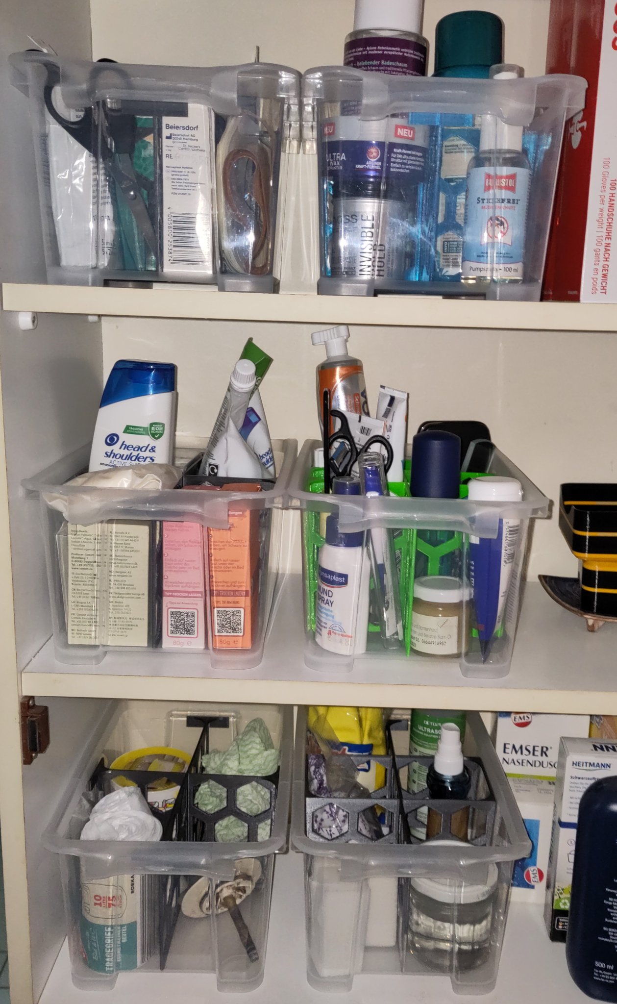 Các ngăn chia cho hộp trong Regalux 4L tại Bauhaus