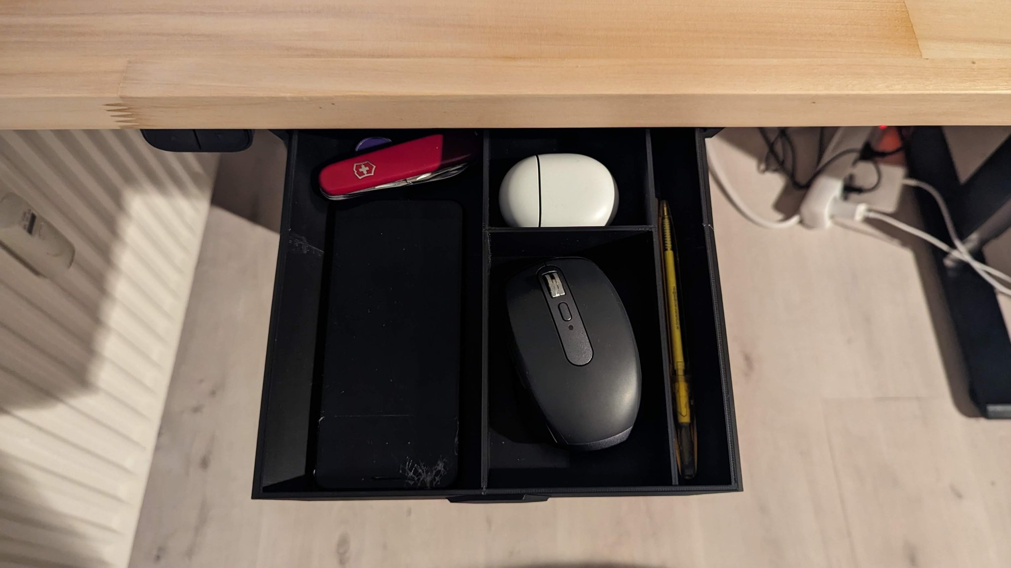 Ngăn kéo để bàn cho Prusa Mini+