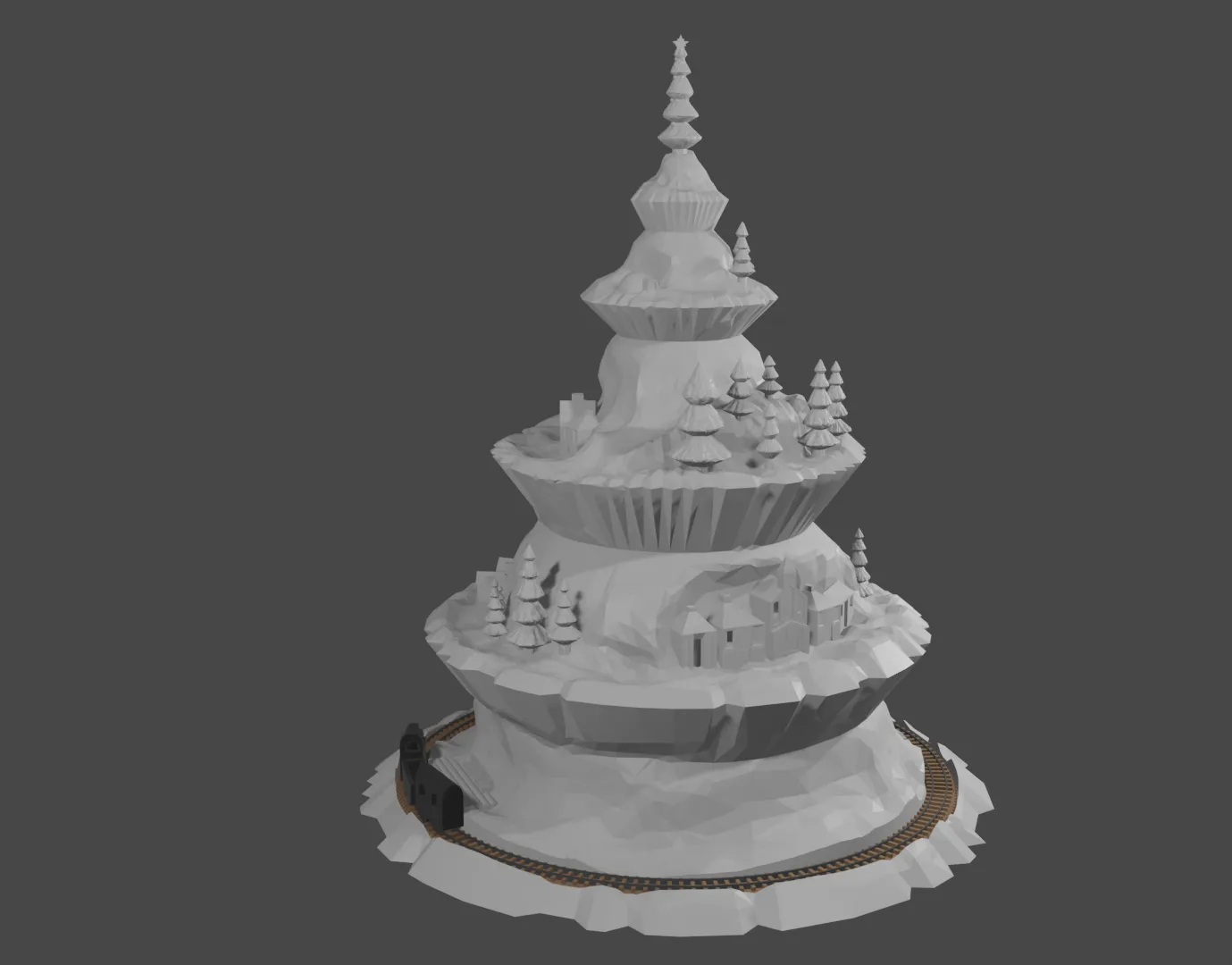 Quà tặng miễn phí: Làng cây thông Giáng sinh 2020