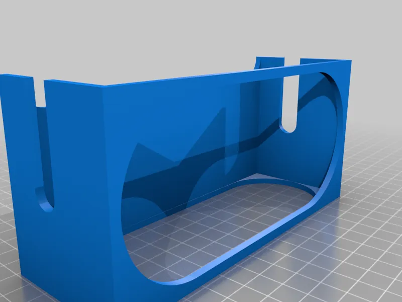 Giá đỡ nguồn điện Wii U gắn phía sau TV