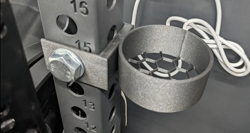 Giá đỡ điện thoại lắp trên giá tập squat modular