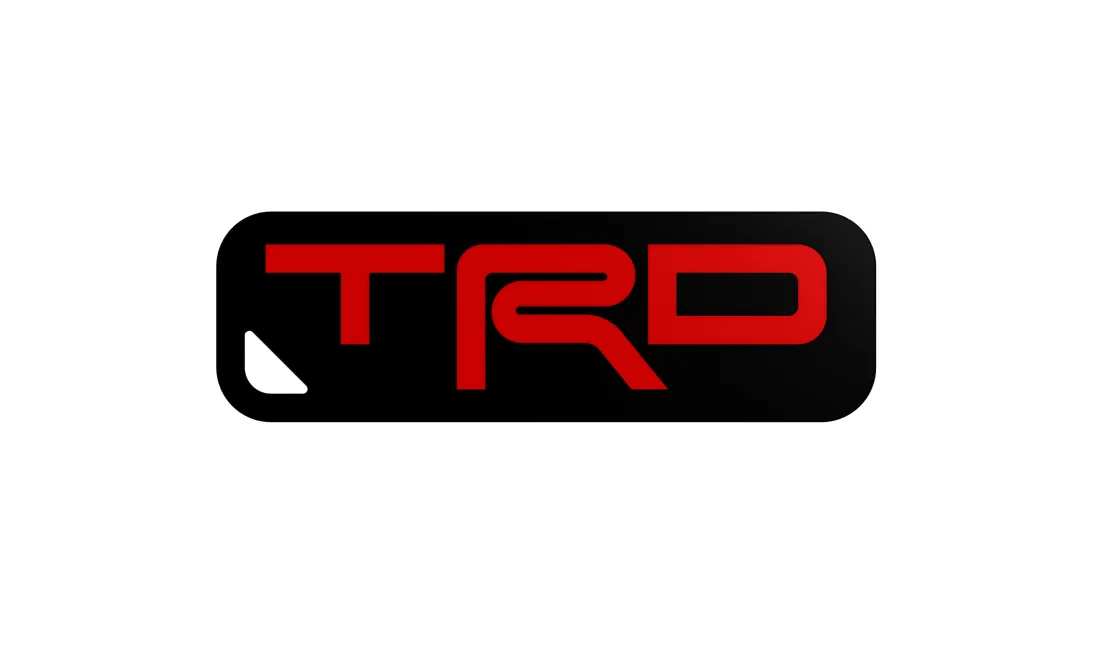 Móc khóa TRD với thiết kế logo Toyota độc đáo