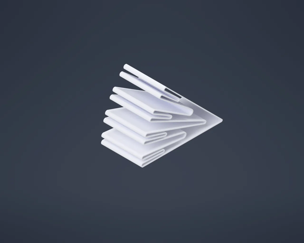 Giá đỡ cửa chống lực ma sát kiểu fractal