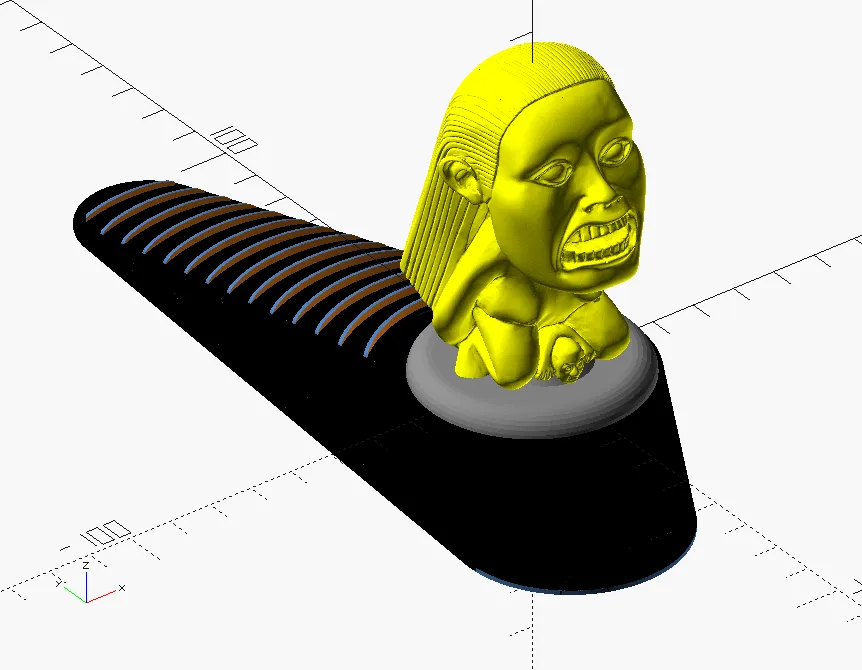 Giá đỡ cửa theo chủ đề Tượng Thần Sinh Sản Indiana Jones