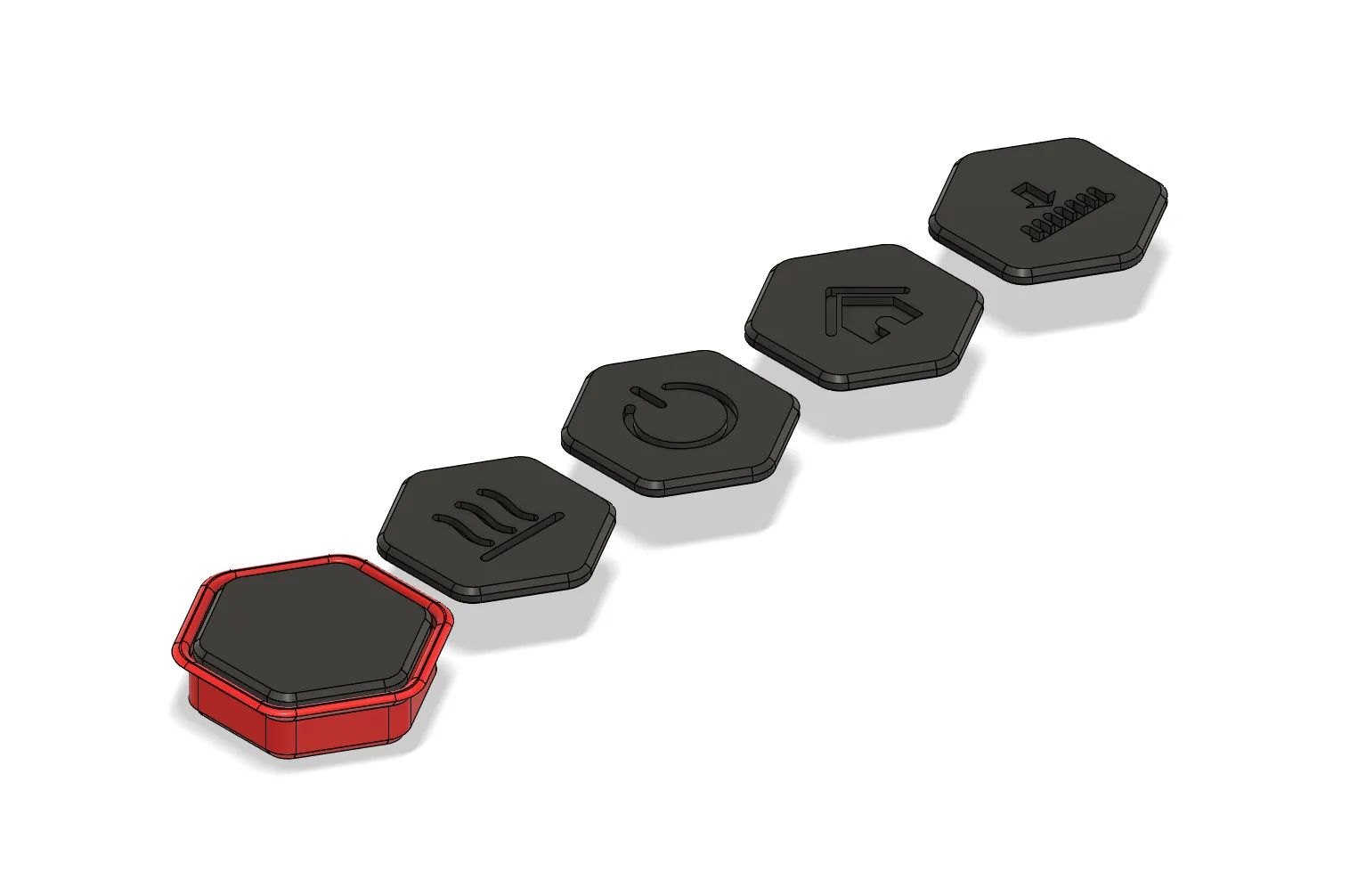 Nút áo choàng Voron 2.4/Trident