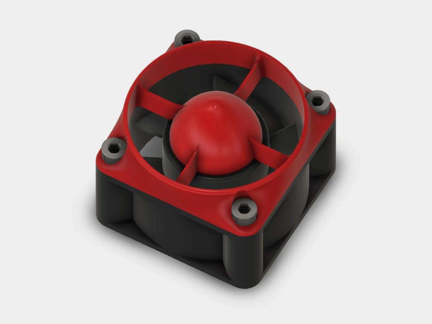 Nắp quạt tuabin 40mm in 3D không cần hỗ trợ